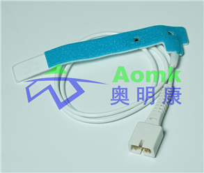 Disposable pulse oximetry sensor - NELLCOR 7PIN adult newborn sponge L-type LOGO201NE